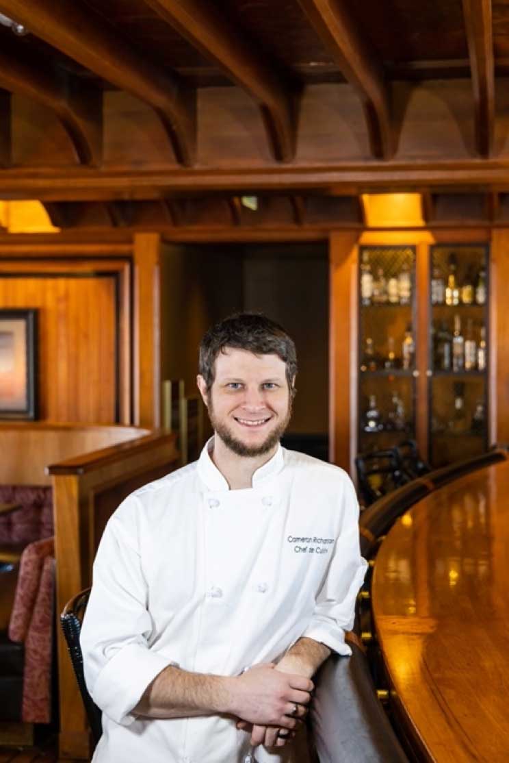 Chef de Cuisine, Cameron Richardson